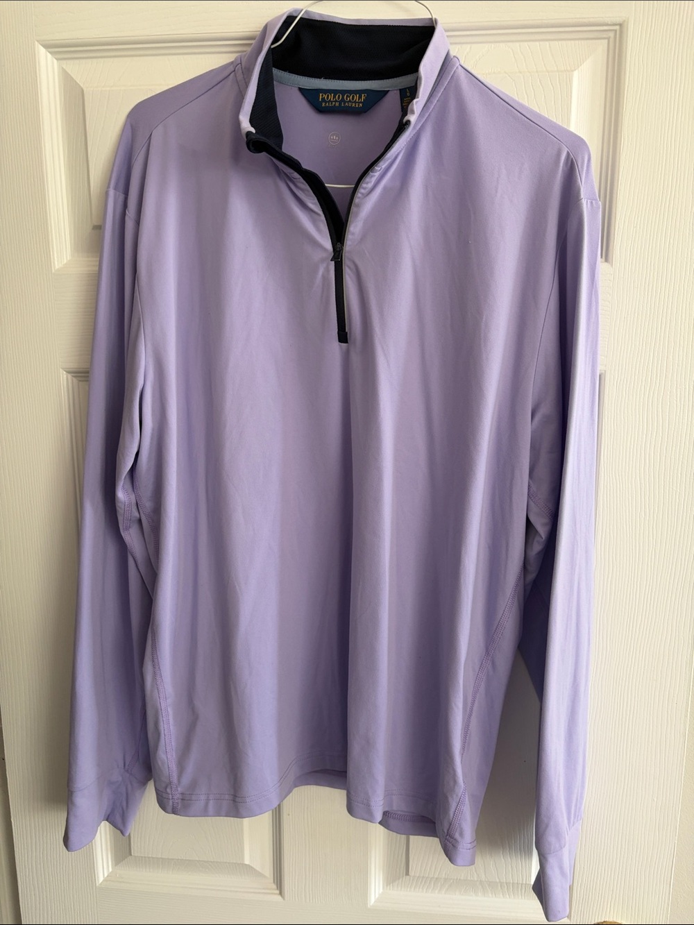 Polo by Ralph Lauren Lavender Quarter-Zip Pullover